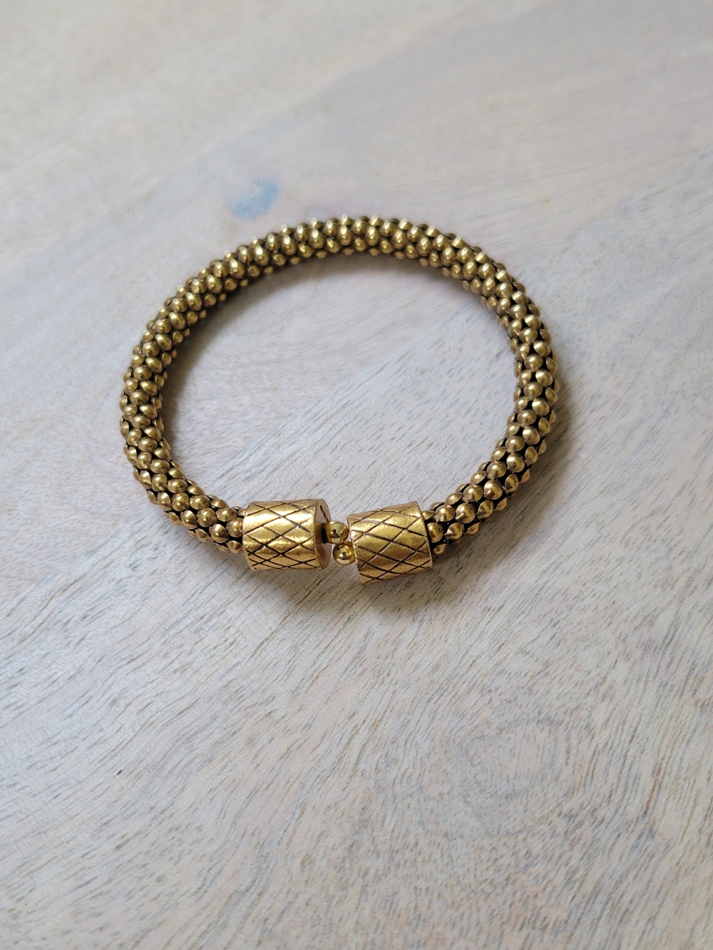 Alex and Ani Gold Tone Cuff Bracelet